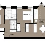 Apartment Blau Schruns